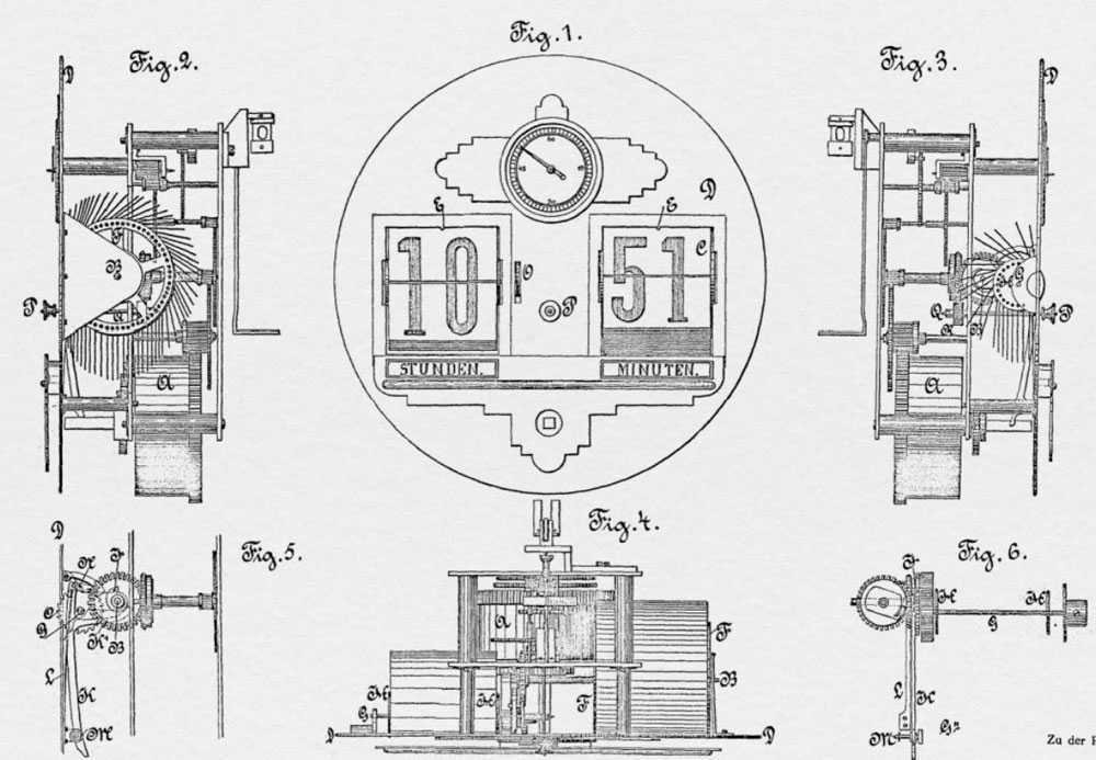 Stare zegary - dokumentacje patentowe
