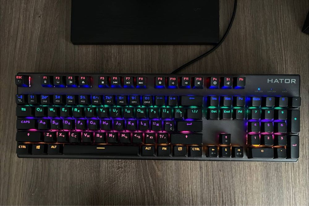 Клавіатура hator Starfall Rainbow