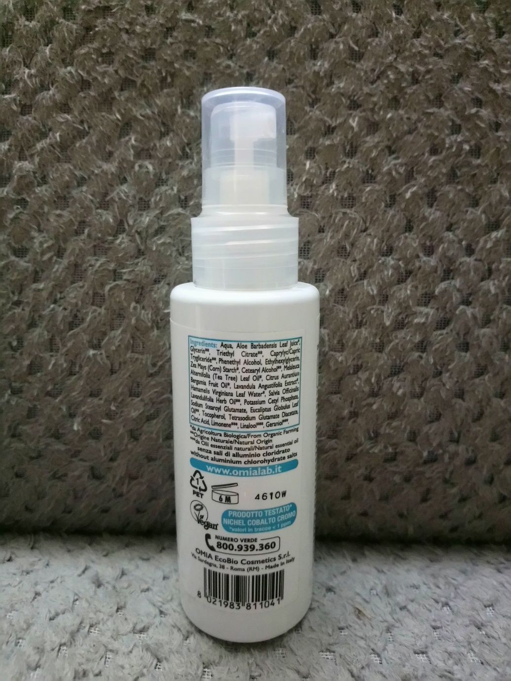 Omia antyperspirant spray