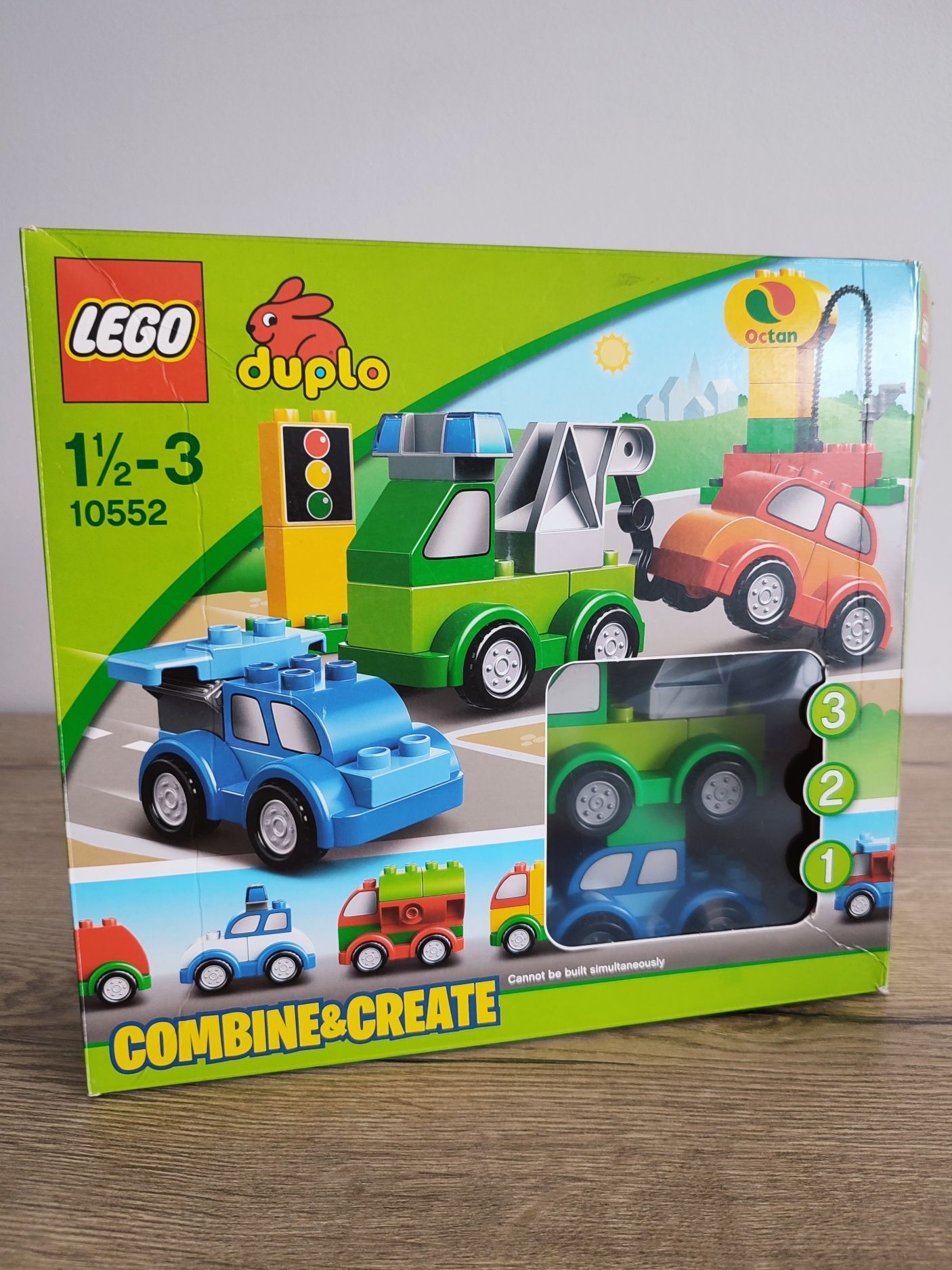 Lego Duplo 10552 Kreatywne auta klocki 1,5-3 lat