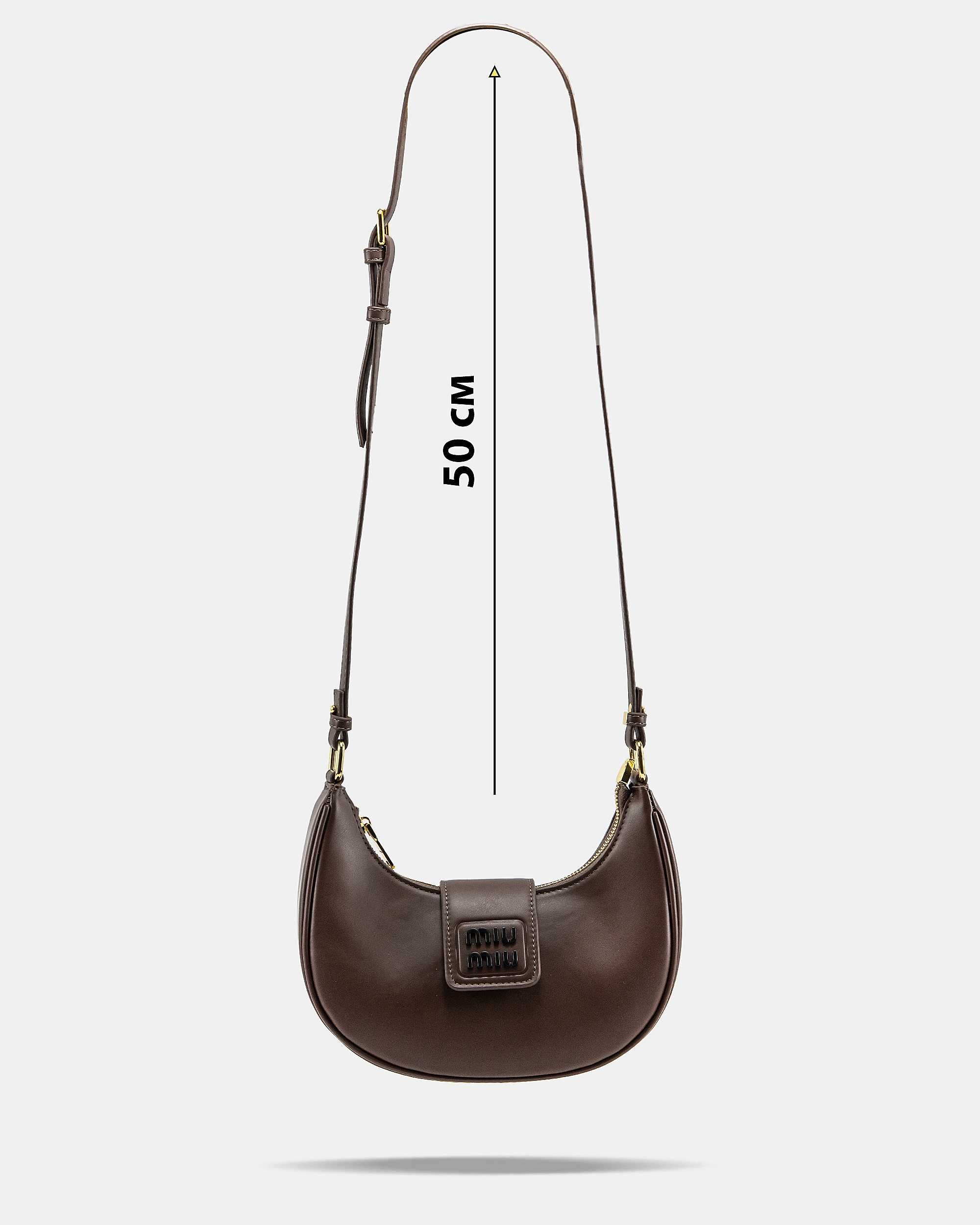 Сумка Miu Miu Hobo Bag Brown LUXE