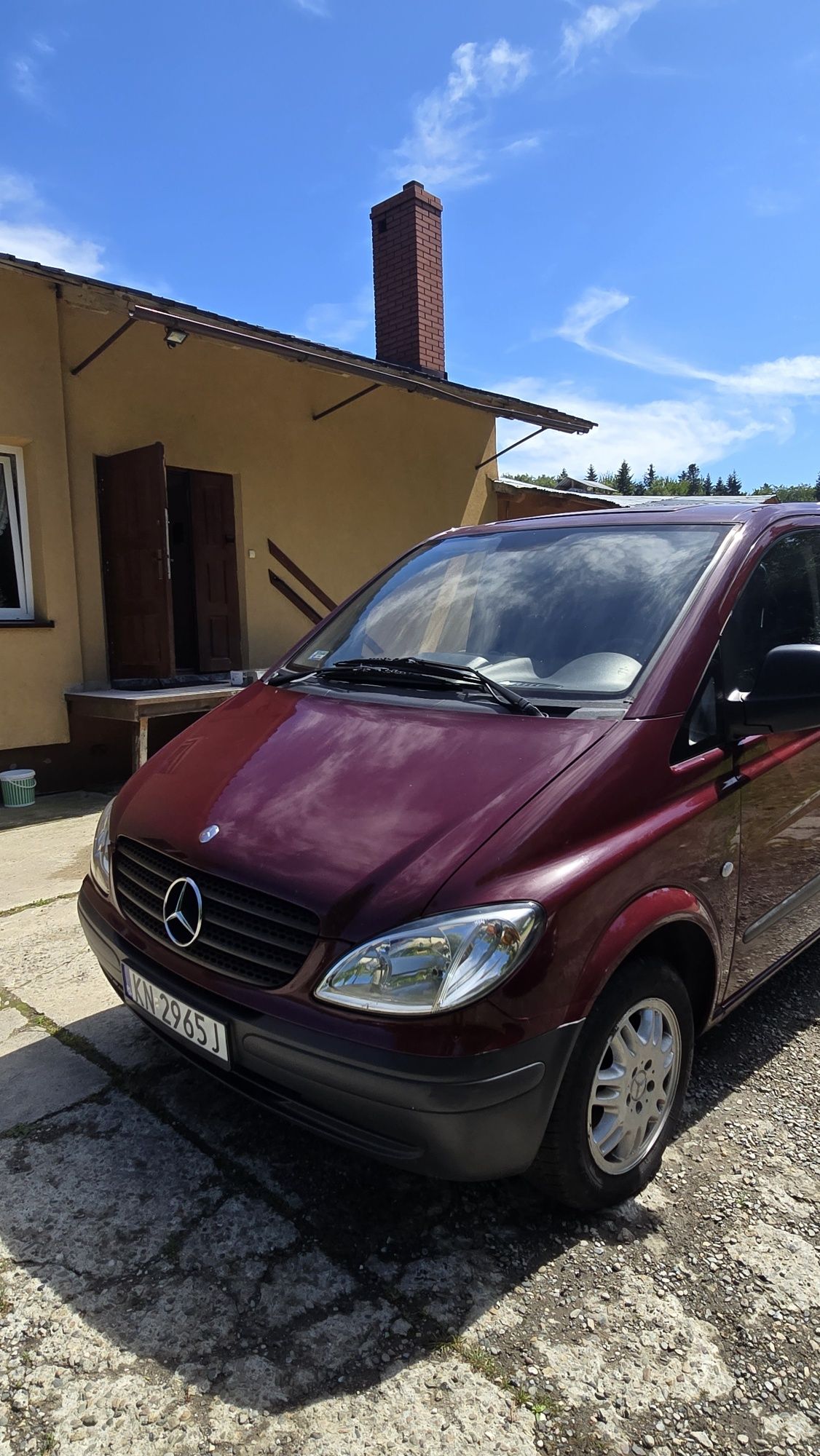 Mercedes Vito  2004r 2.2 W639 krajowy dostawczy krotki l1h1