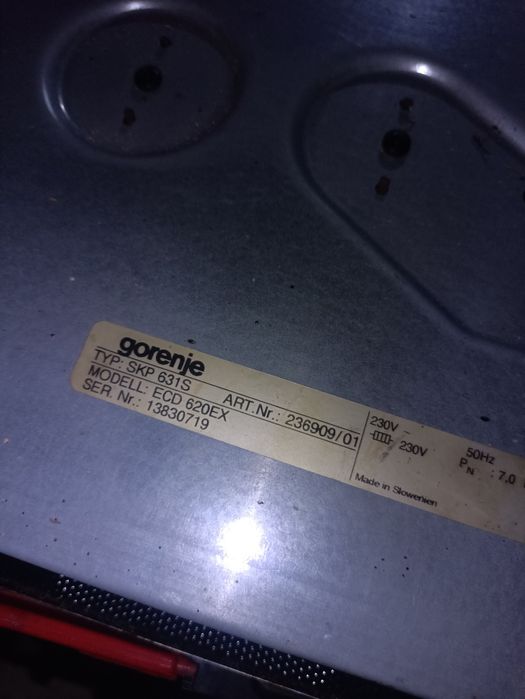 Електроплита gorenje ECD620EX skp631s