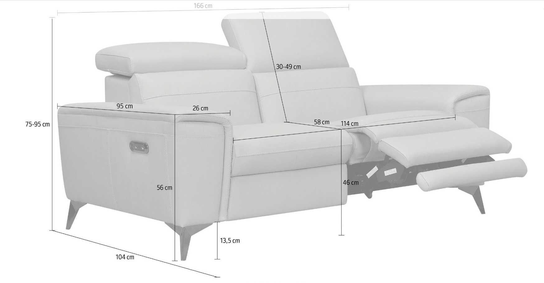 ЗНИЖКА! Новий диван та крісло електро-реклайнер. Німеччина