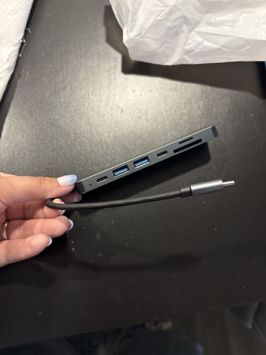 Type-C Hub 7 em 1 NOVO