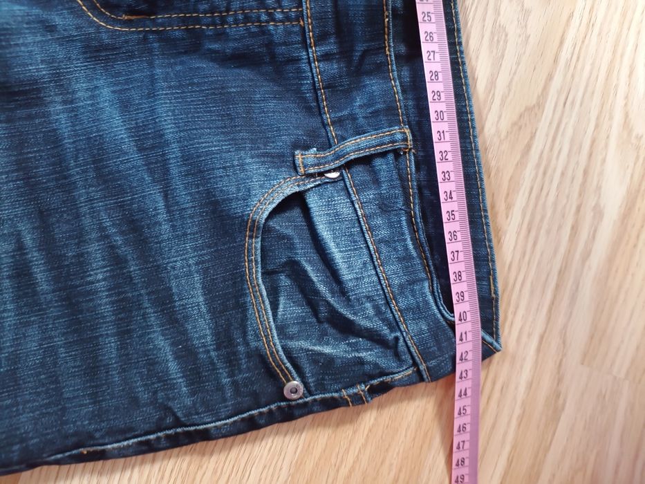 Spodnie damskie jeansy straight proste klasyczne mama style