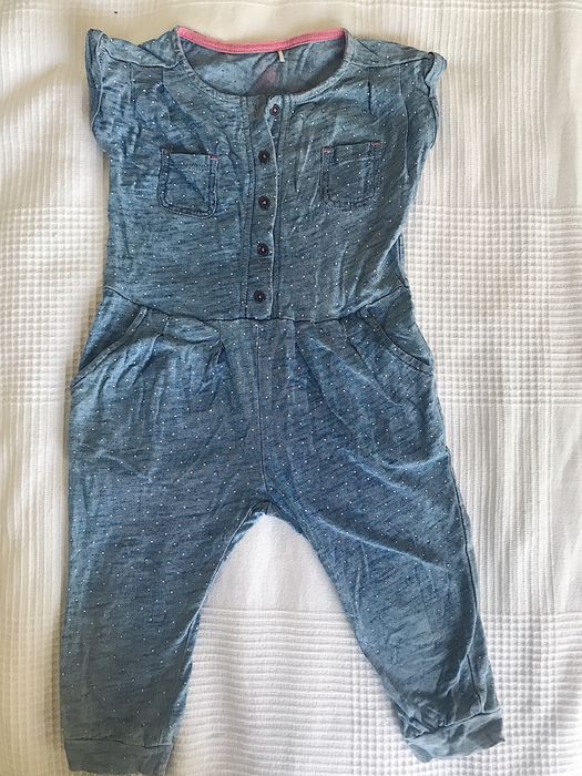 Kombinezon lato Cool Club 86/92 bliźniaczki spodnie ogrodniczki