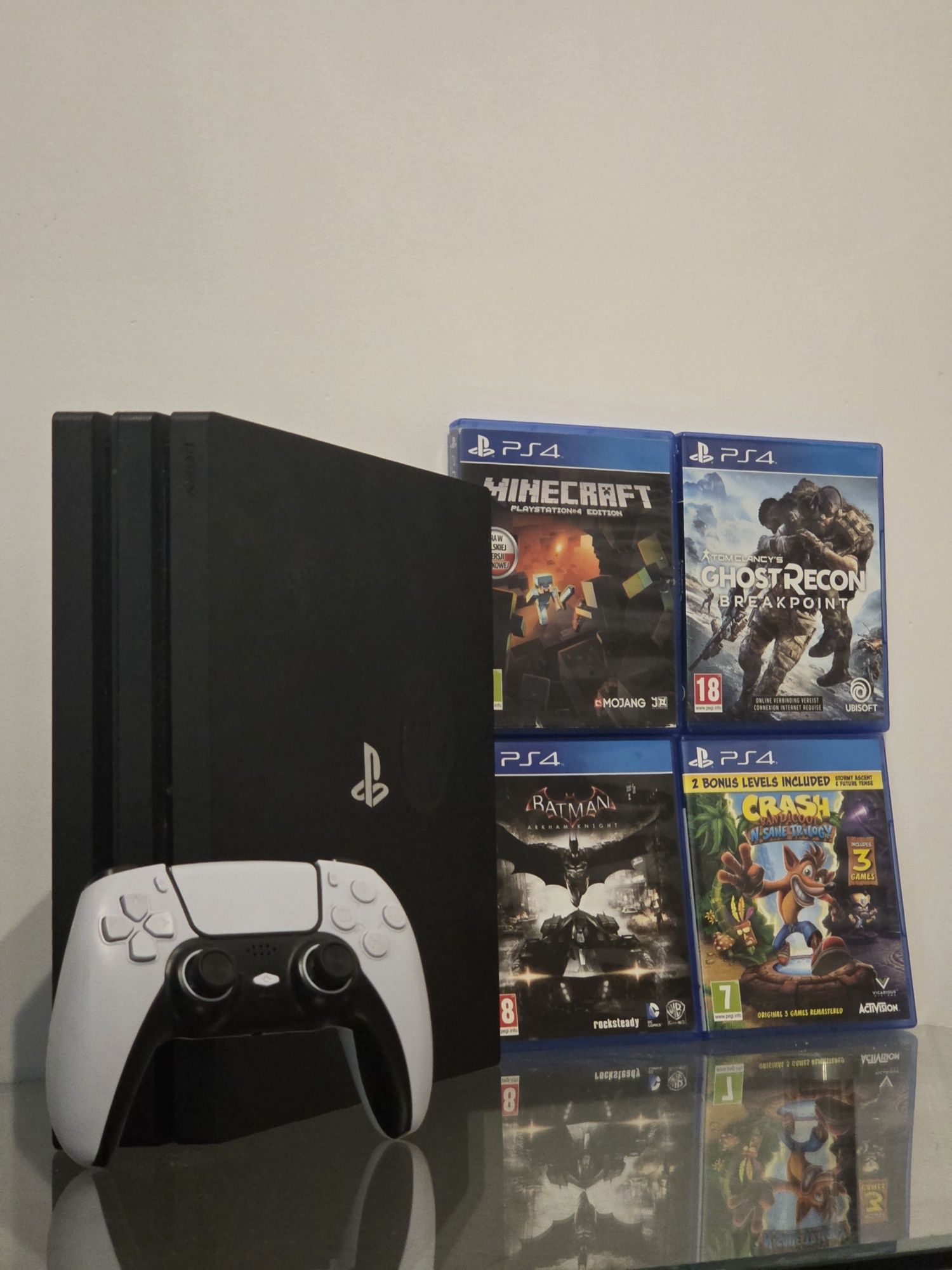 Ps4 Pro Cuh-7216B 1Tb 4K w super stanie