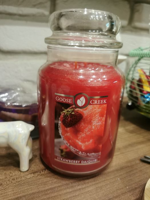 Świeca zapachowa Goose Creek strawberry daiquiri duża nowa