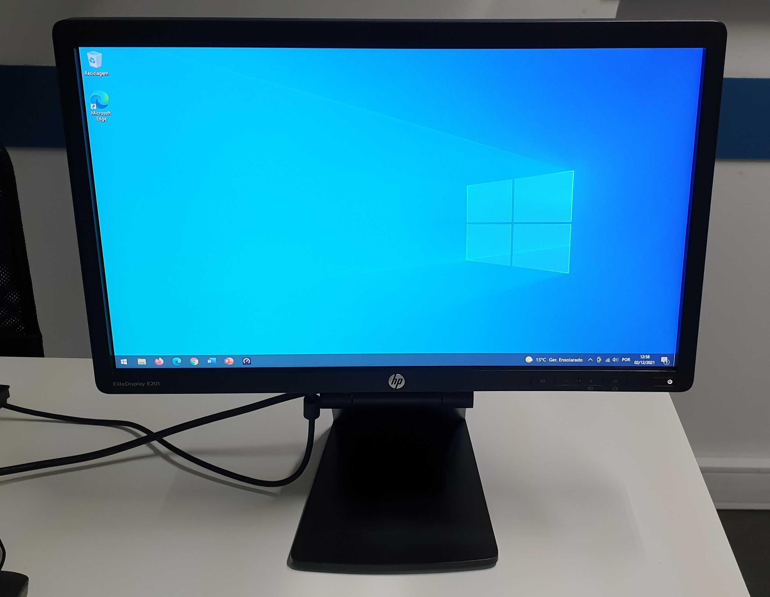 Monitores HP Elite Display E201 com 20"