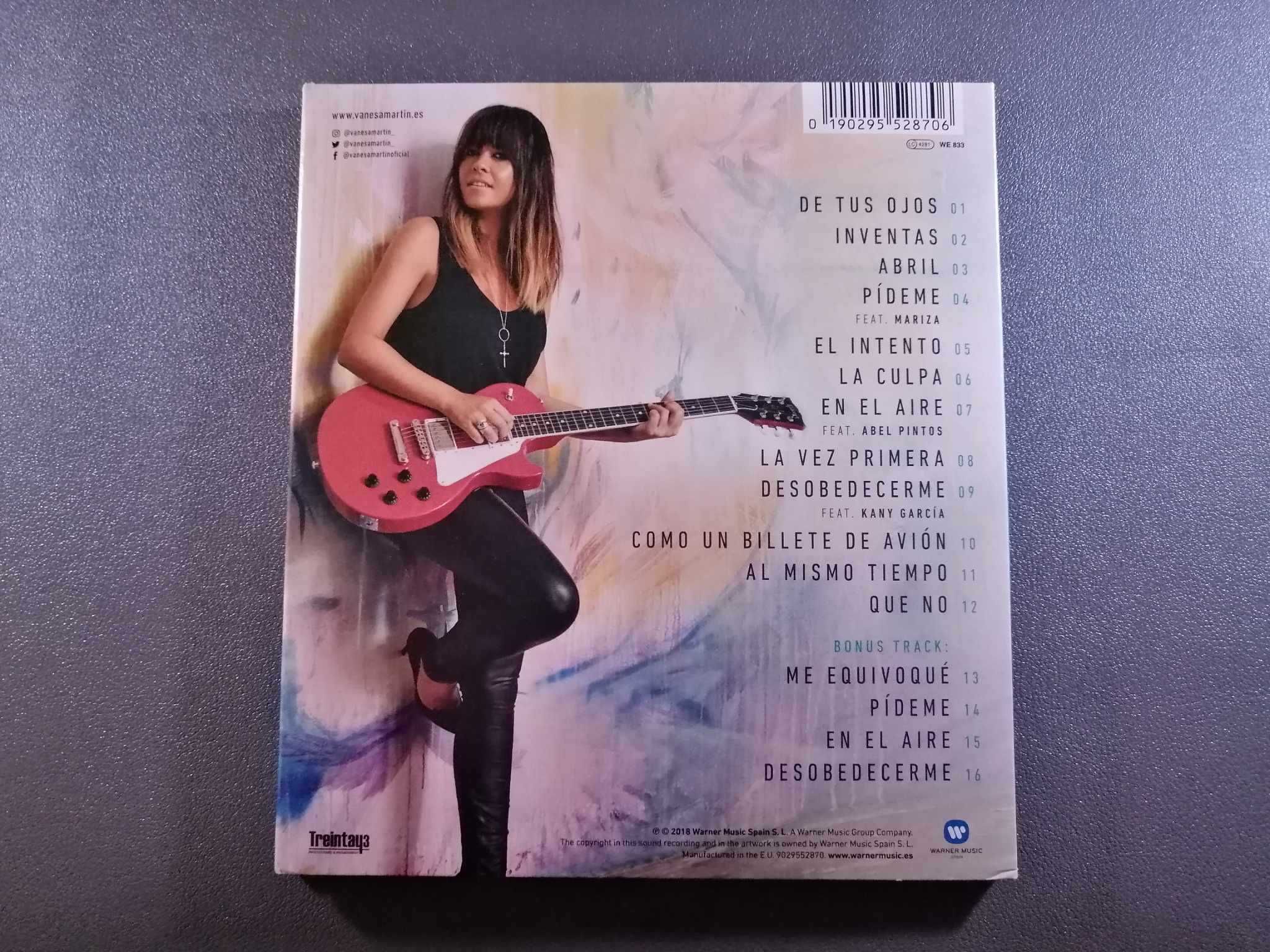 CD Vanesa Martín "Todas las Mujeres que Habitan en Mi" - NOVO