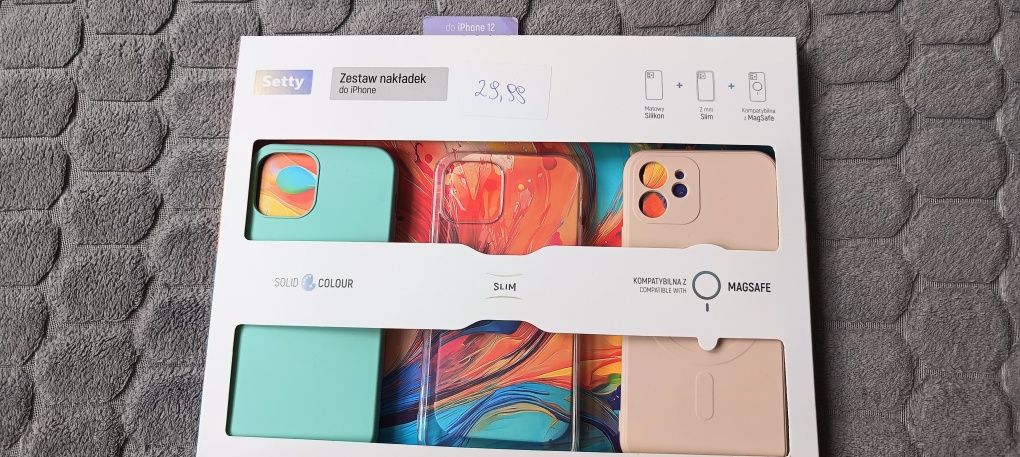 iPhone 12 , Case, zestaw, nakładki, na telefon, iPhone