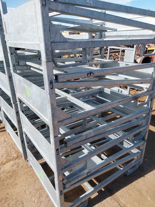 Kosz paleta regal rozkładany