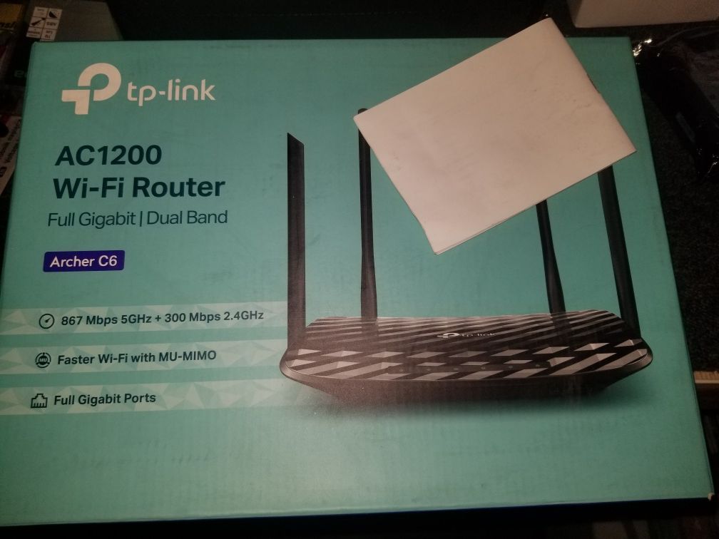 Router TP-Link AC1200 nowy