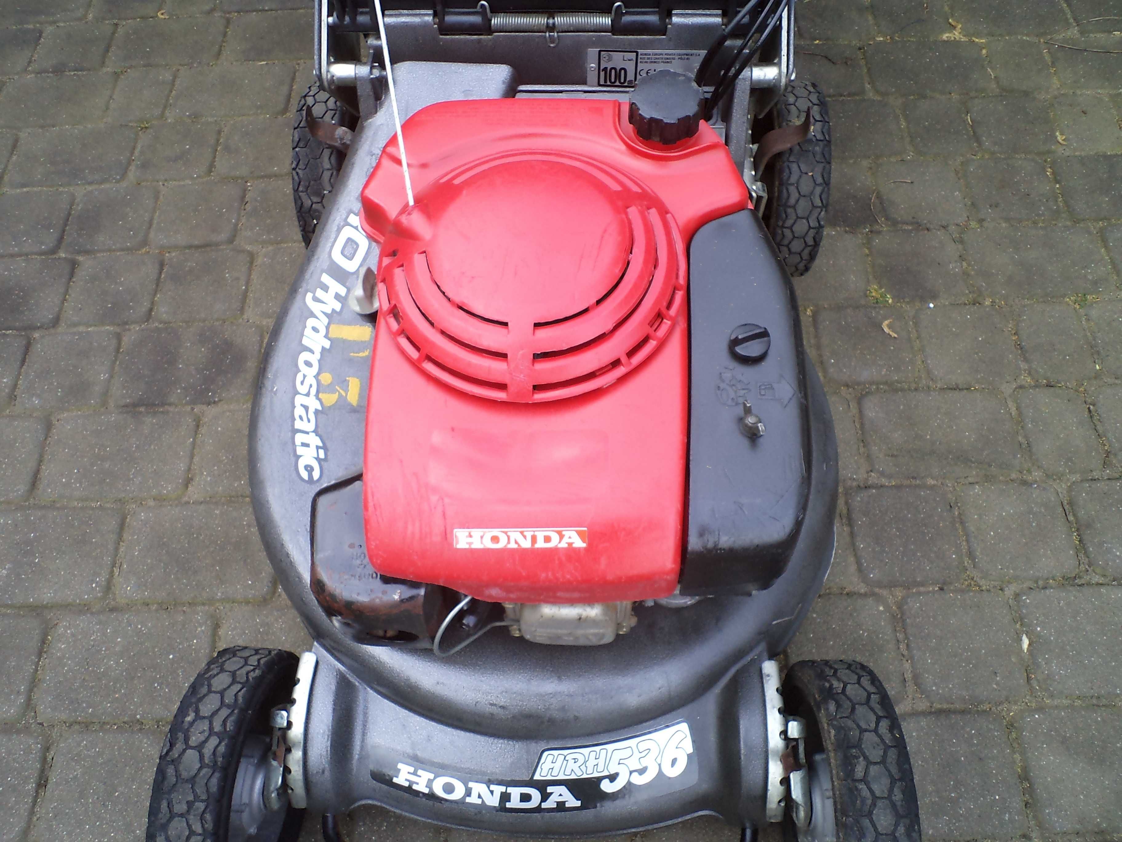 Kosiarka spalinowa Honda HRH 536 sprzęgło noża Hydrostatic Wał kardana
