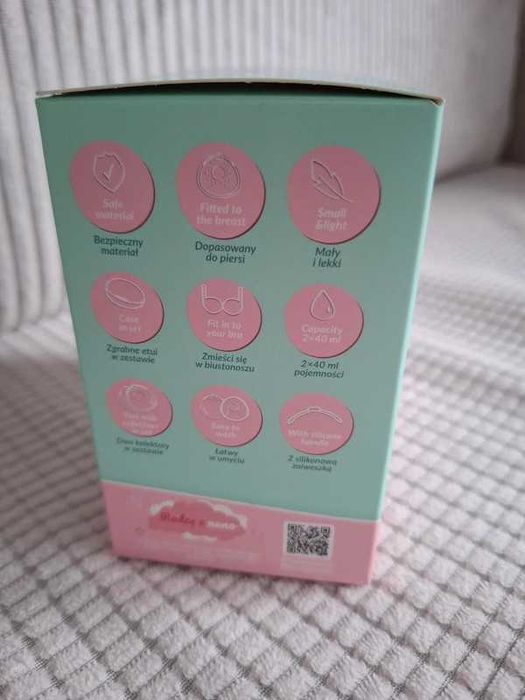 Neno Claro 2 – kolektory na mleko dla karmiącej mamy