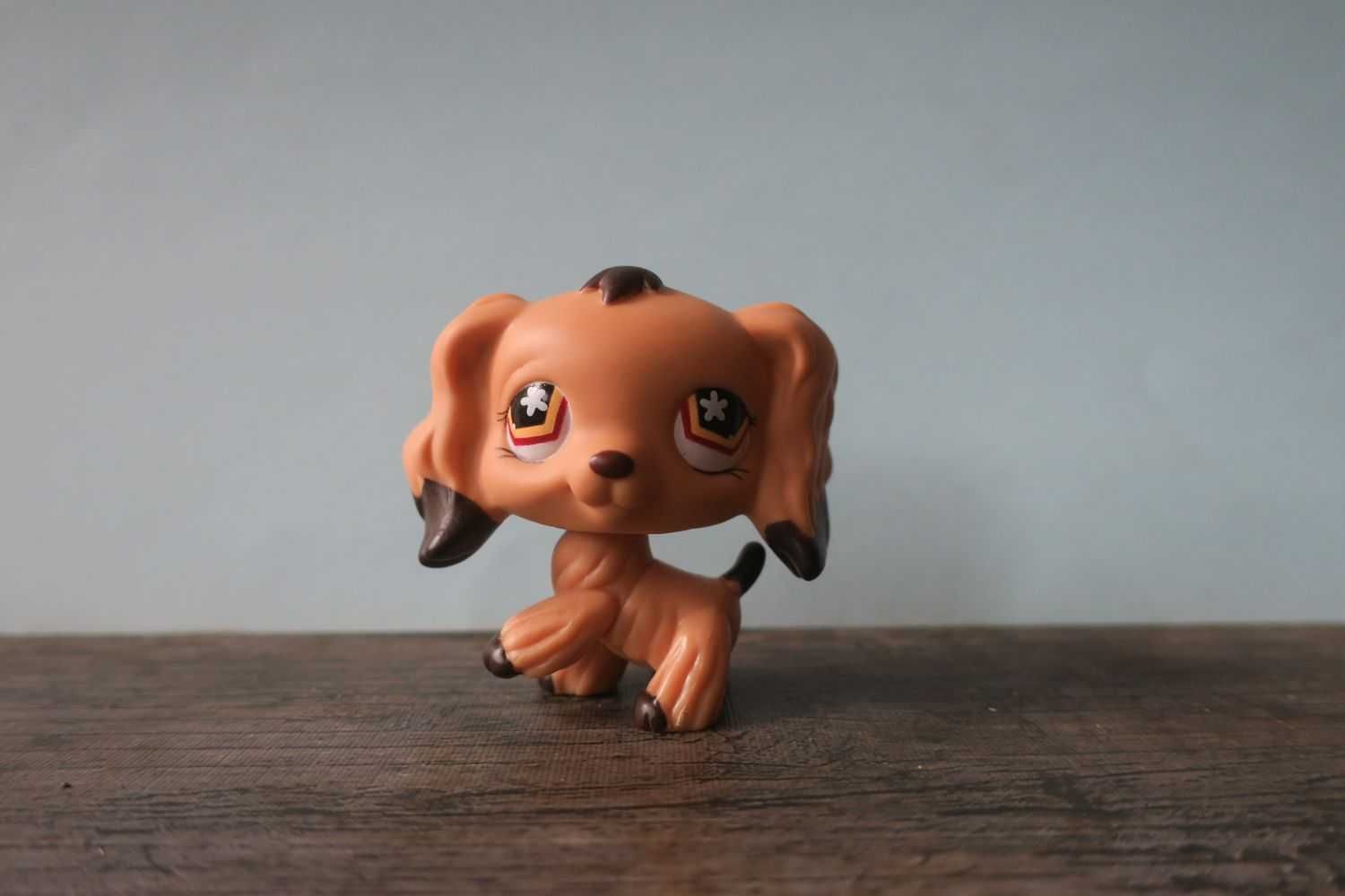 Figurka spaniel Littlest Pet Shop LPS beżowy