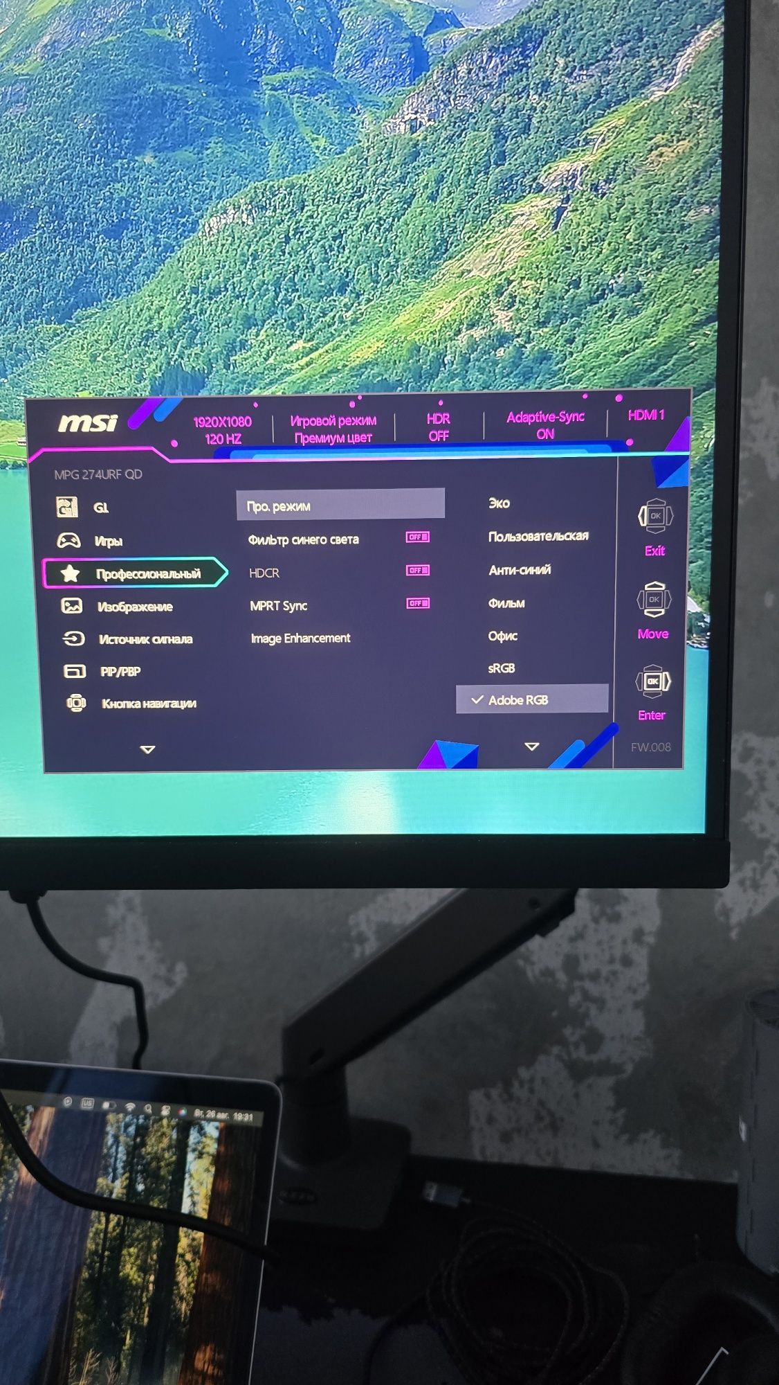 Ігровий монітор MSI MPG 274URF QD 27" 4K UHD на гарантії