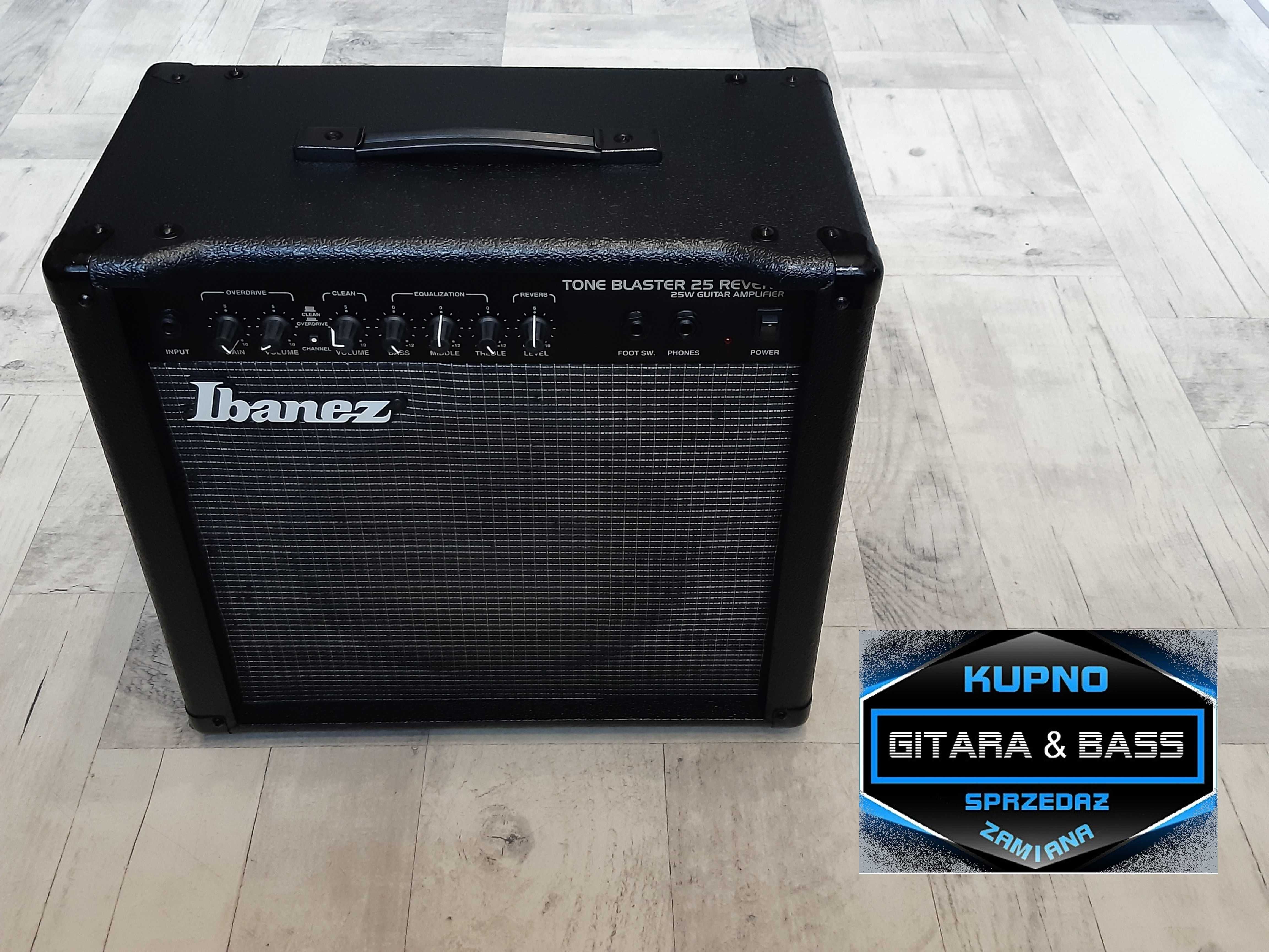 Wzmacniacz Gitarowy Ibanez Tone Blaster TB25R-Reverb-Korea-lub zamiana