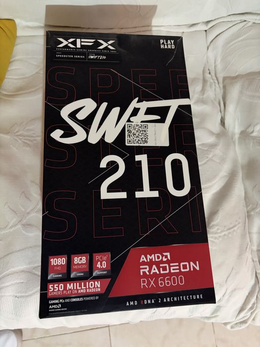 Amd RX 6600 8Gb XFX Speedster Swft 210
