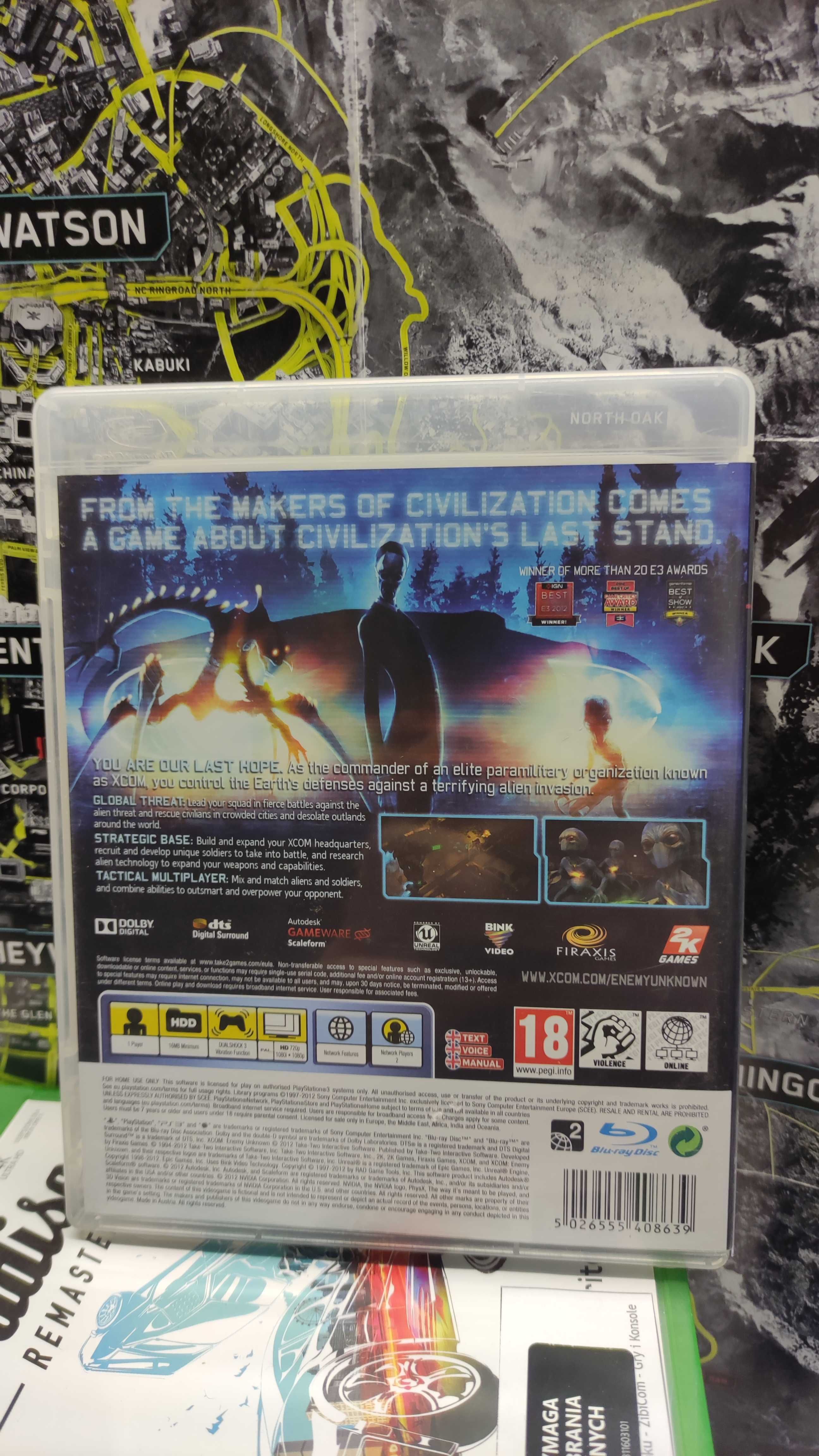 Xcom Enemy Unknown | PS3 | Sklep | Kraków | Wysyłka | Wymiana