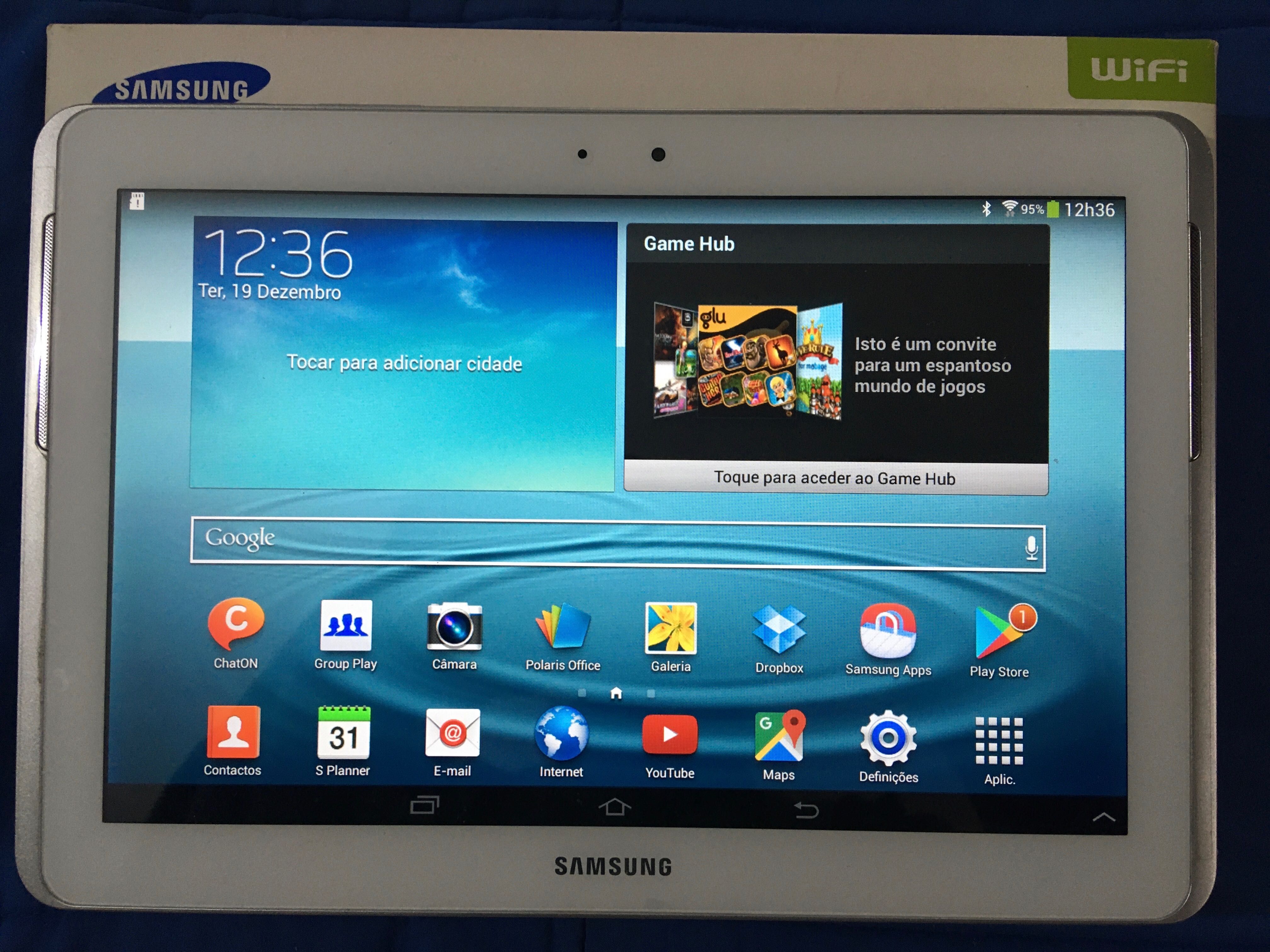 Como NOVO - Tablet Samsung GALAXY 10"