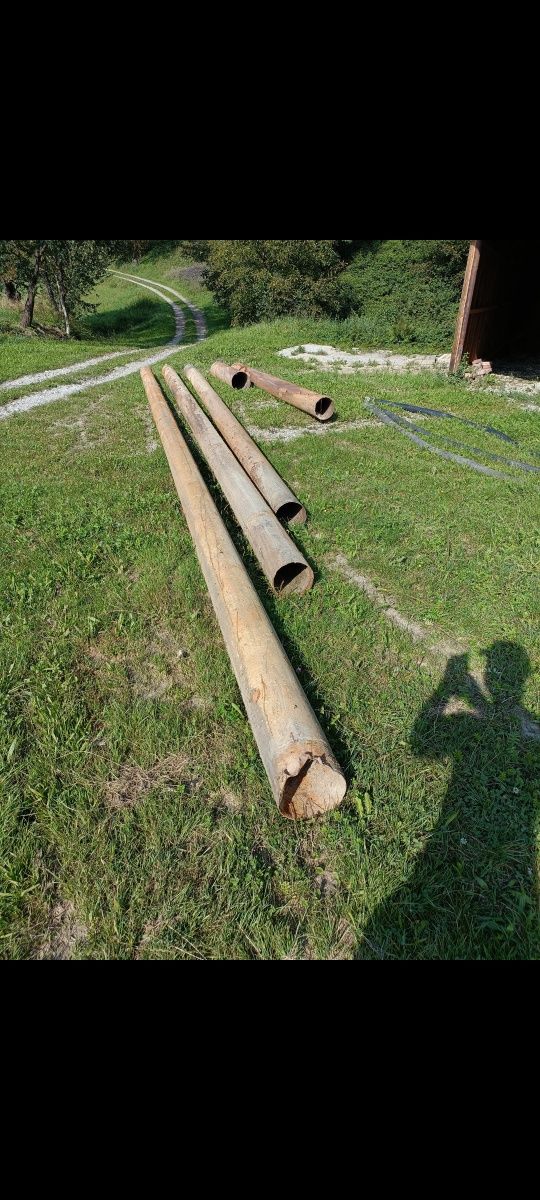 Rury stalowe grubościenne,  w dobrym stanie, wszystko w opisie