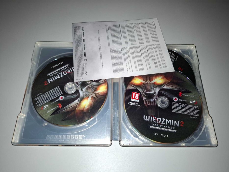 Wiedźmin 2 Zabójcy Królów Edycja Rozszerzona [Wydanie Steelbook] PC