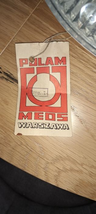 Plafon lampa z okresu Prl Nowa