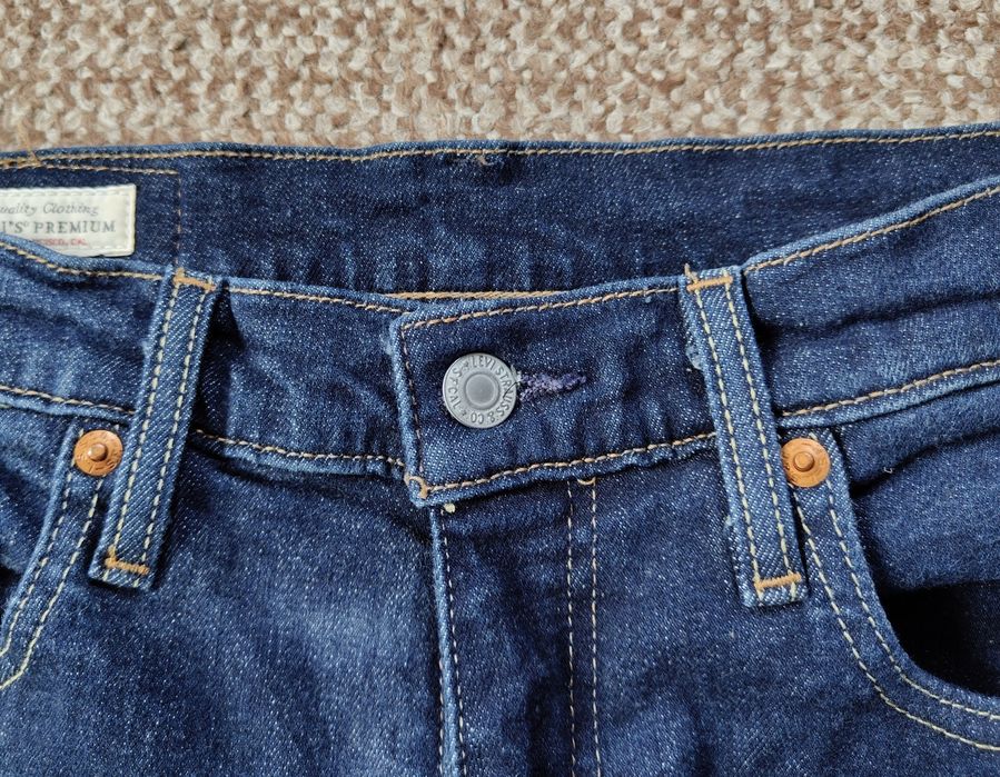 Levi's 512 premium джинси slim tapered fit оригінал W30 L34