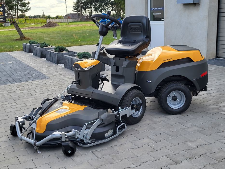 STIGA Park 500W + Combi 100Q Plus traktorek kosiarka rider