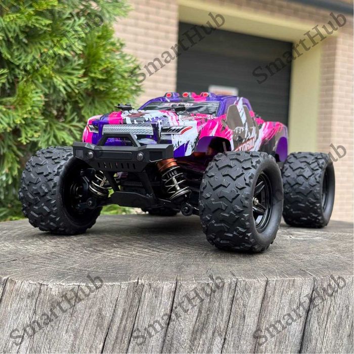 Баггі 36 км/год на радіокеруванні "Blaze Storm" рожевий Джип на пульті