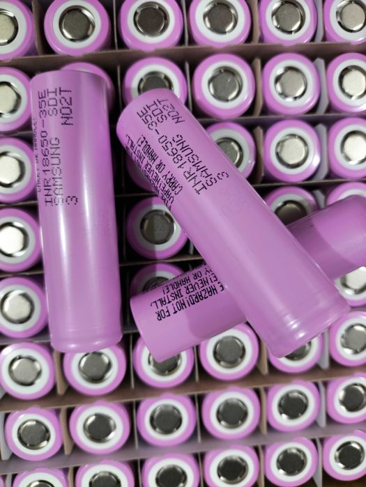 Samsung Li-Ion INR21700-50G  18650 35E  LG 21700-M52VT 18650 29M