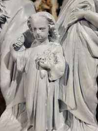 Gipsowa figurka Święta Rodzina 32 cm Maryja Jezus