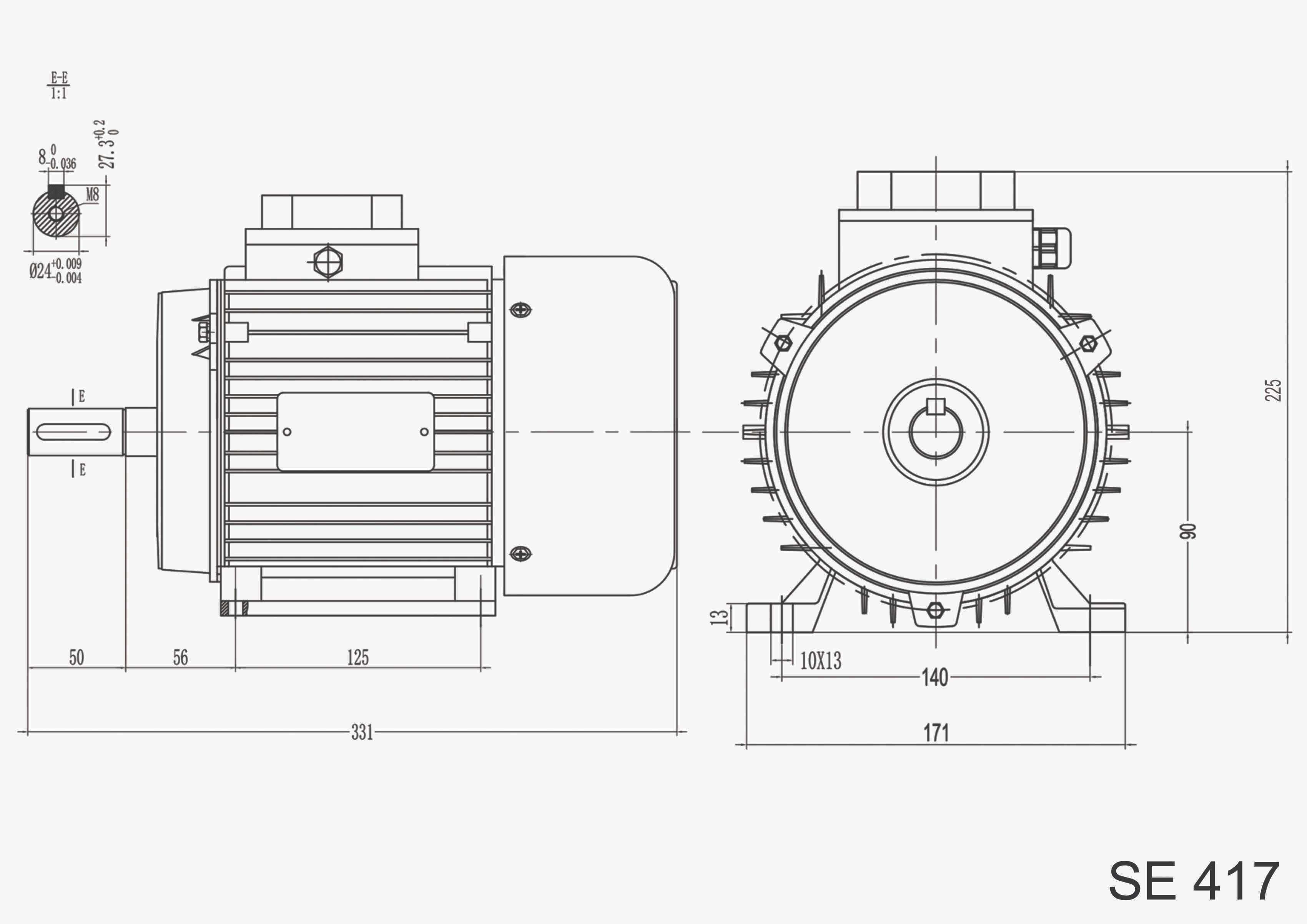 Silnik elektryczny Kupczyk 2,2 KW 3,0 KM 3-fazy 400V 2800RPM Kupczyk