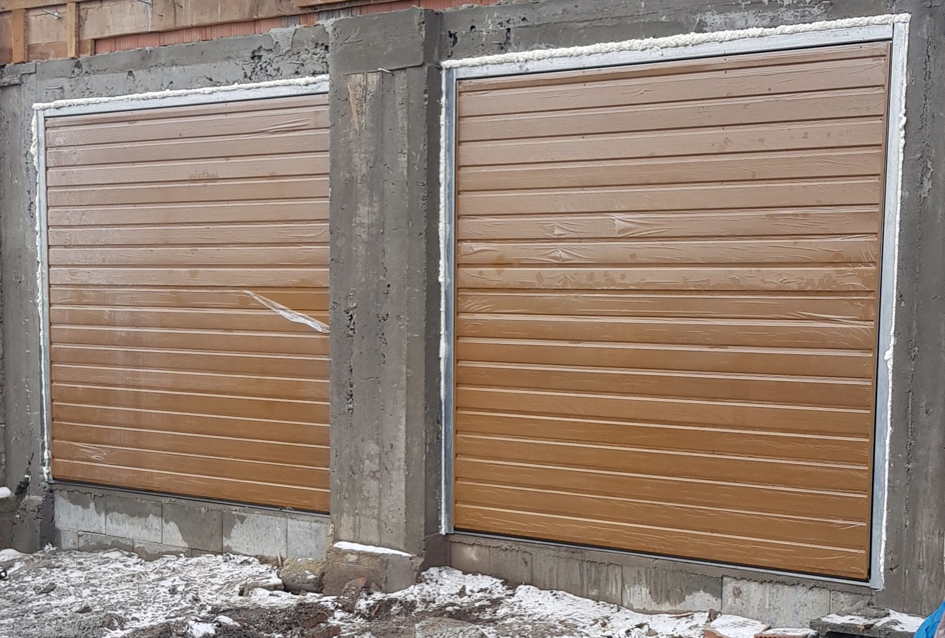 Brama garażowa, bramy na każdy wymiar drzwi stalowe, Brama na pilota