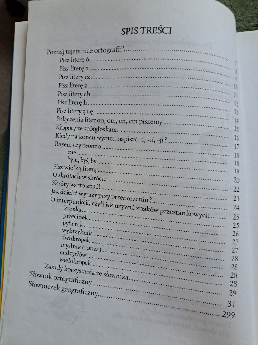 Słownik ortograficzny ilustrowany