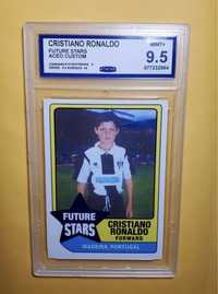 Cristiano Ronaldo - cromo rookie andorinhas graduada mint 9.5 psa