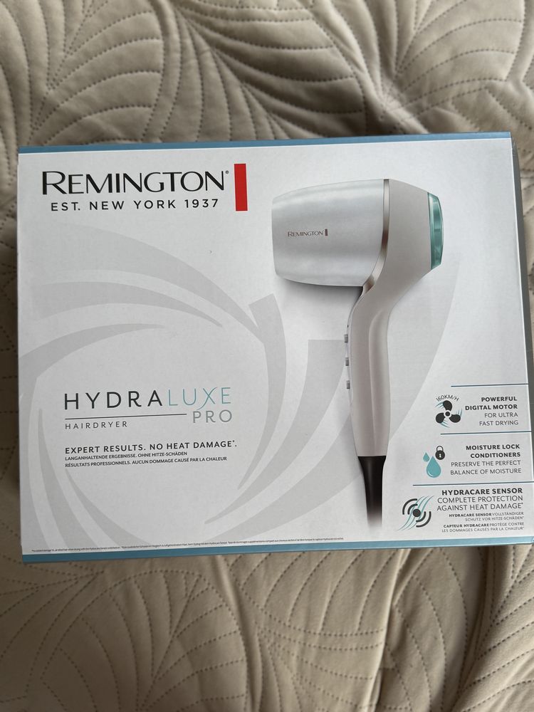 Suszarka do włosów Remington HydraLuxe Pro na gwarancji m