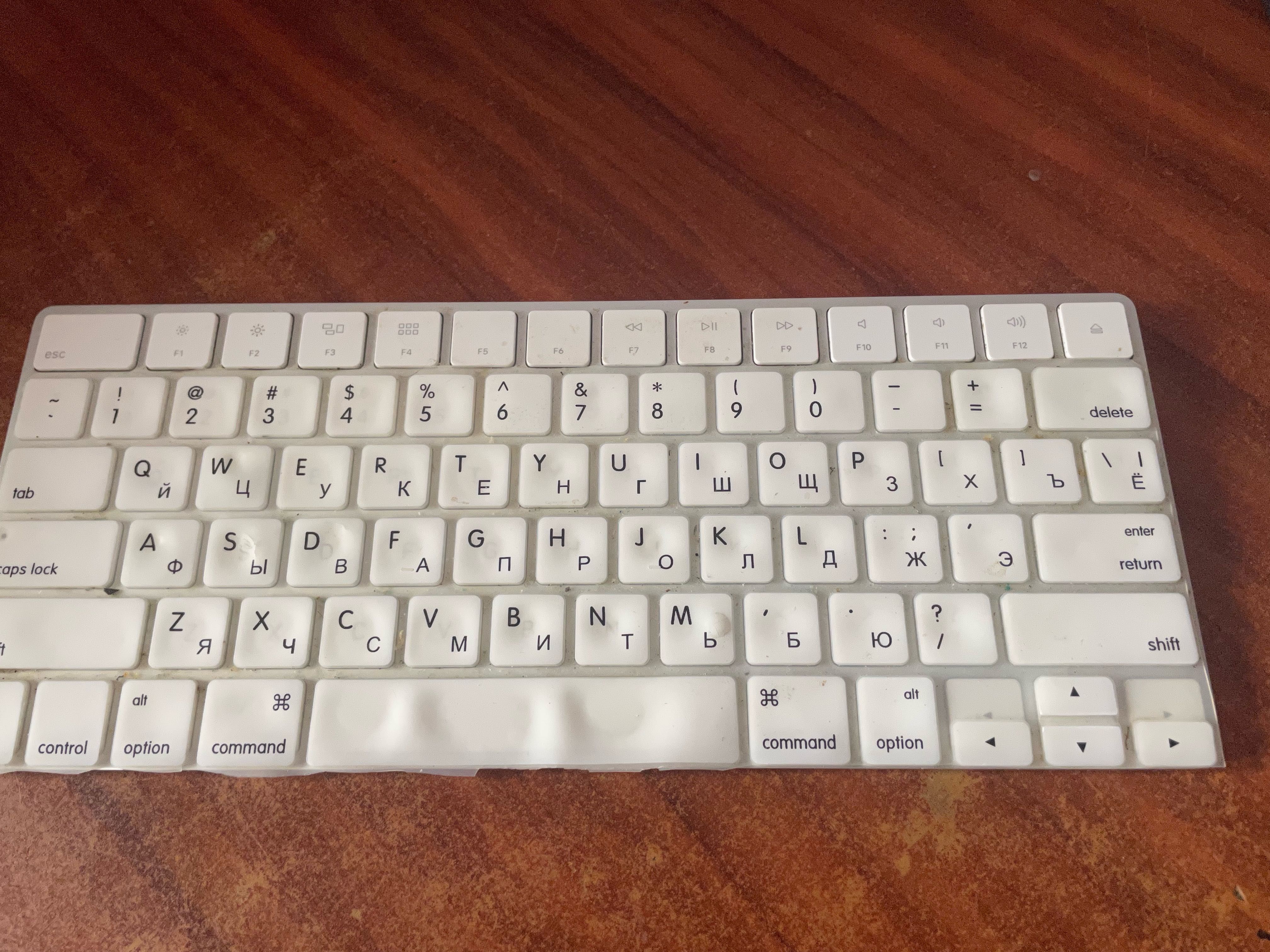 Комплект мышь Клава  Apple A1314 Wireless Magic Keyboard