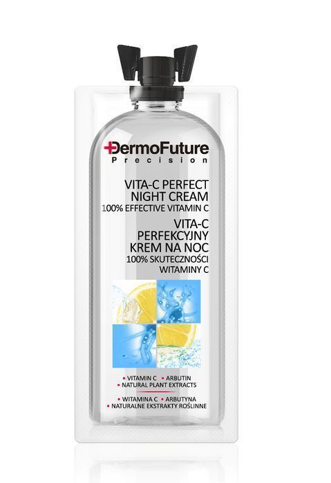 Dermofuture Vita-C Perfect Night Cream 12ml - Krem na noc z witaminą C