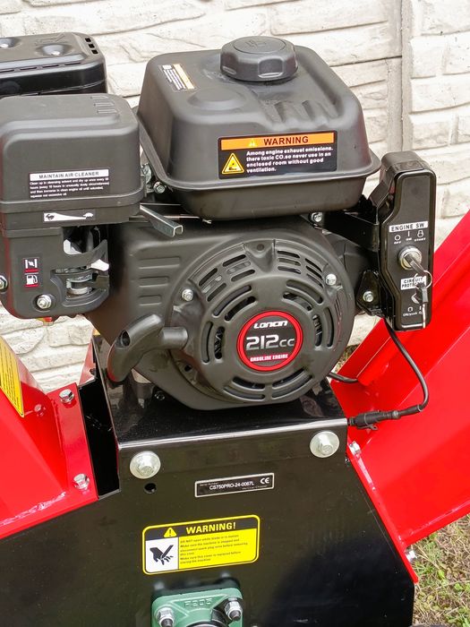 Rozdrabniacz do gałęzi G-SHAN CS750 Pro 212cc LONCIN 6.5KM rozrusznik