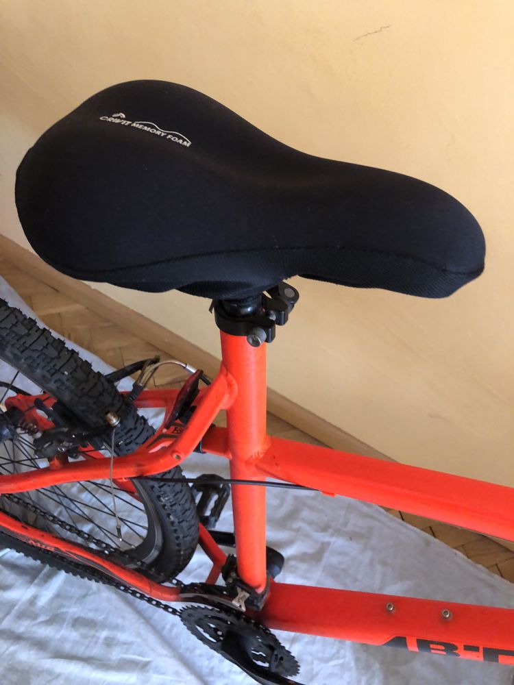 Rower B-Twin Rockrider 340 pomarańczowy