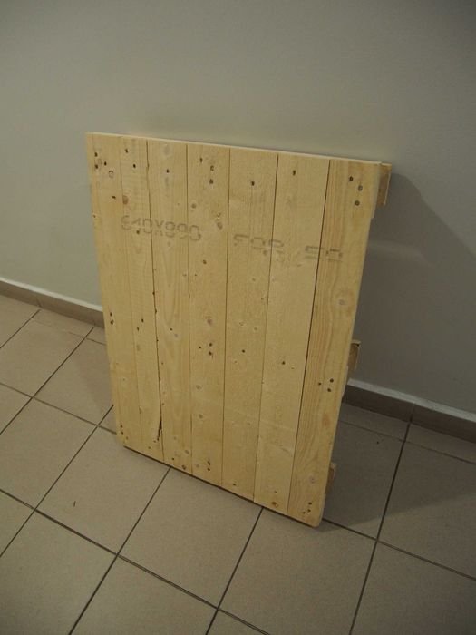 Mała CZYSTA jak NOWA drewniana PALETA 80x60 cm