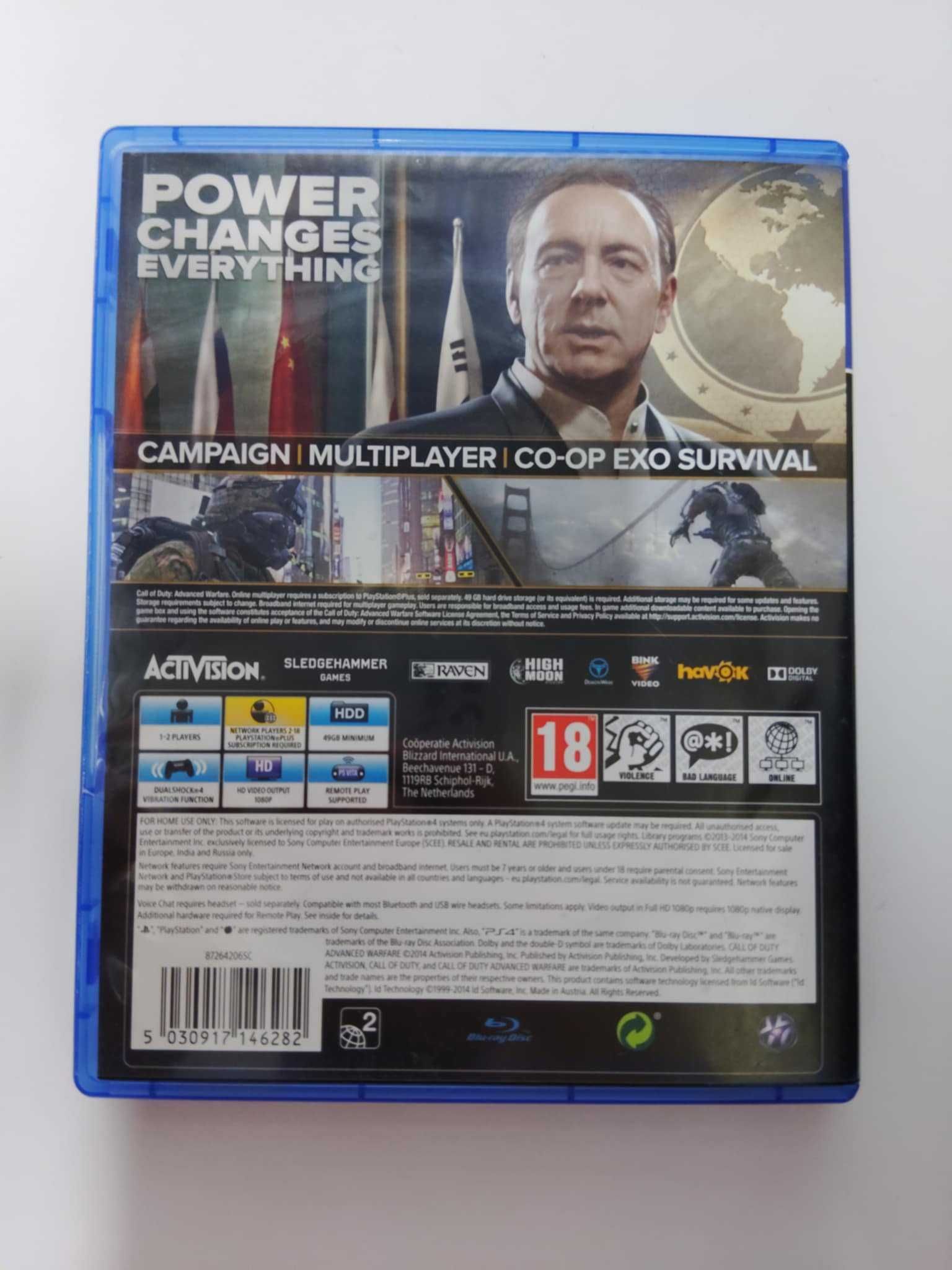 Call of Duty: Advanced Warfare PS4 Angielska wersja gry COD AW