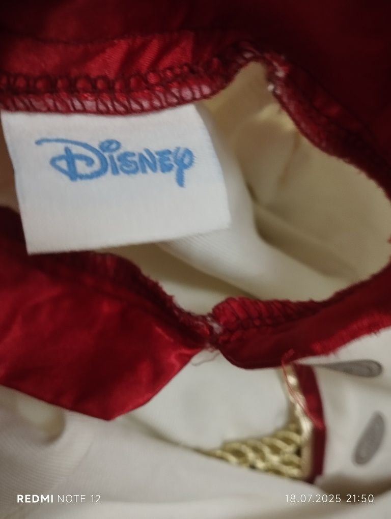 Костюм з короною  принца святковий маскарадний Disney на 5-6 років