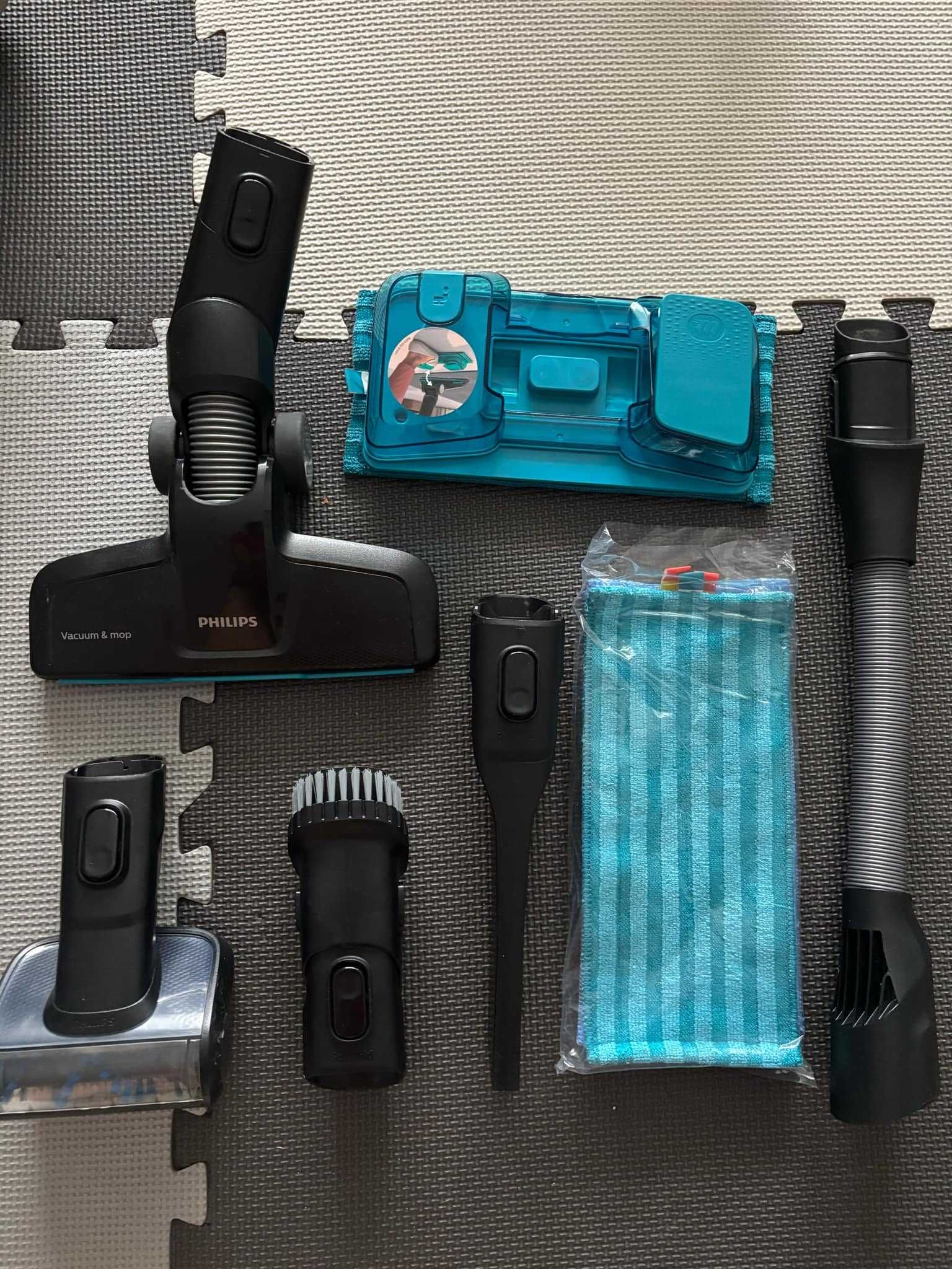 Końcówki do Philips Speedpro Max Aqua w większości nieużywane