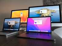 iMac 2017 5k Retina, iMac 2013 e MacBook Pro 2016 e 2012.