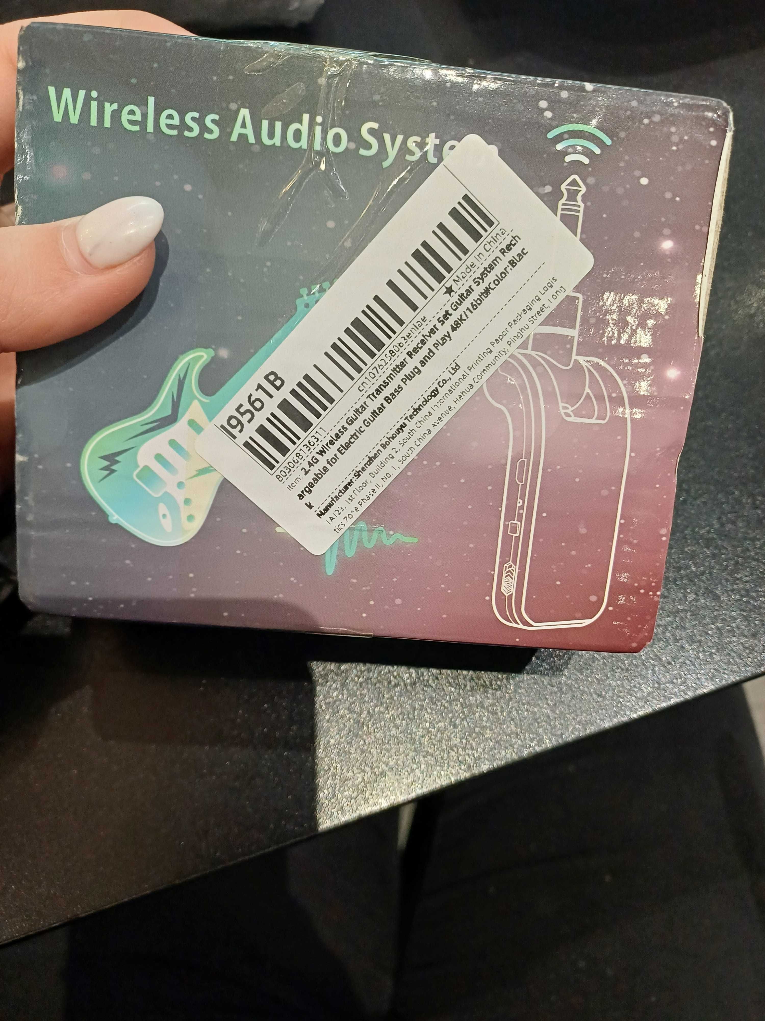 sistema sem fio para guitarra elétrica