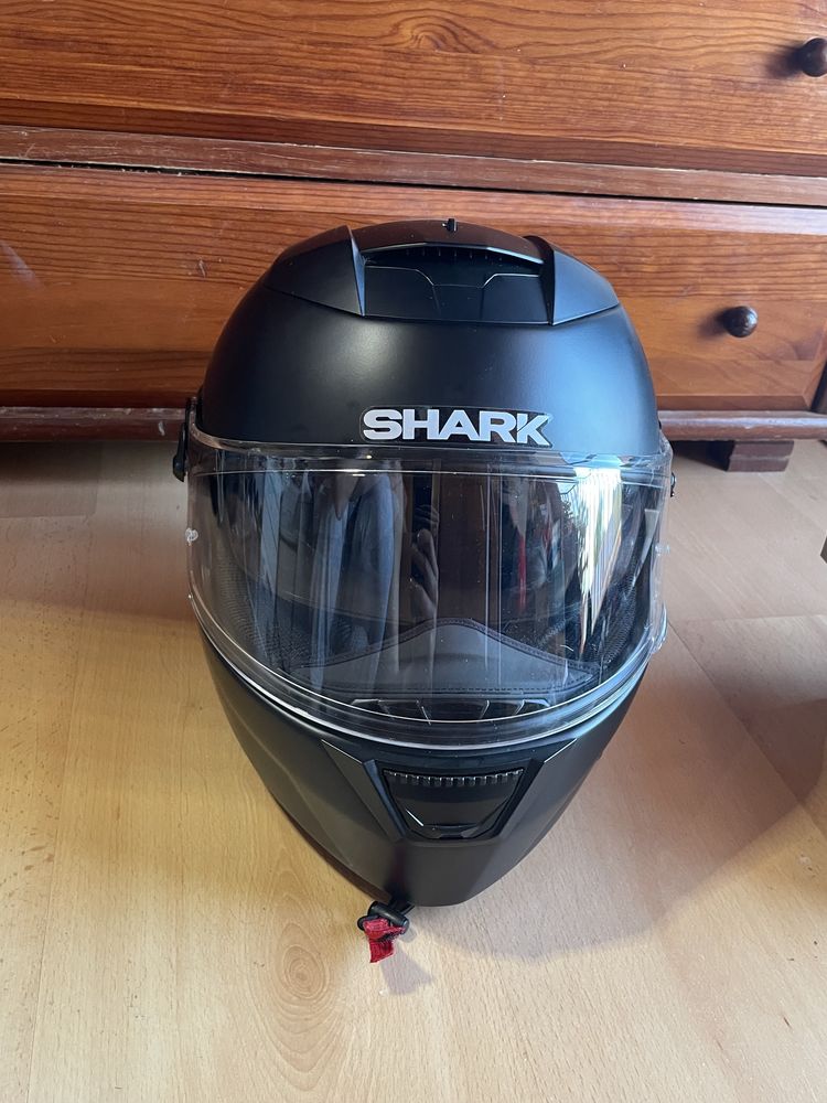 Capacete Shark Preto Mate - Tamanho S